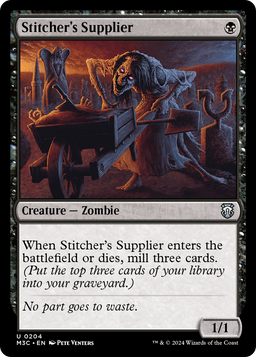 Stitcher's Supplier (M3C-204) - Modern Horizons 3 Commander
