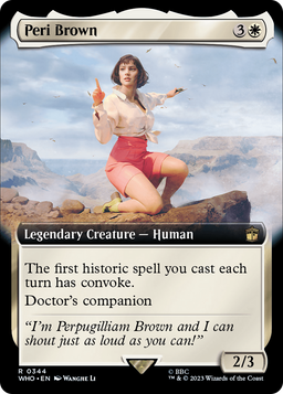 Peri Brown (Extended Art) (WHO-344) - Doctor Who: (Extended Art)