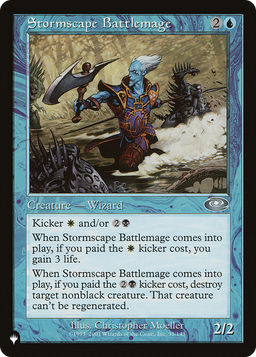 Stormscape Battlemage (LIST-PLS-35) - The List