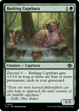 Basking Capybara (LCI-175) - The Lost Caverns of Ixalan