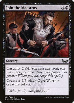 Join the Maestros (SNC-085) - Streets of New Capenna Foil