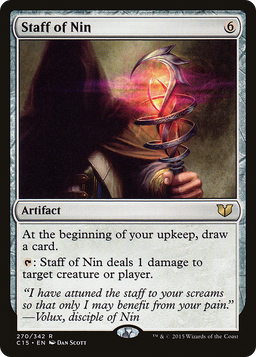 Staff of Nin (C15-270) - Commander 2015