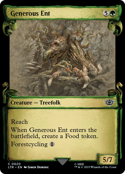 Generous Ent (Showcase Scrolls) (LTR-620) - The Lord of the Rings: Tales of Middle-earth: (Showcase)