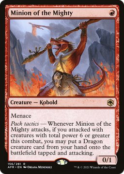 Minion of the Mighty (AFR-156) - Adventures in the Forgotten Realms