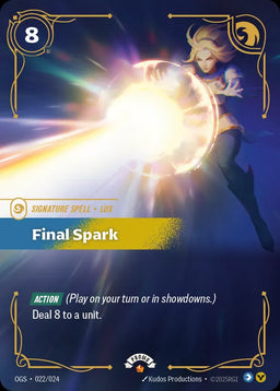 Final Spark (022/024) - Riftbound Organized Play Promotional Cards Foil
